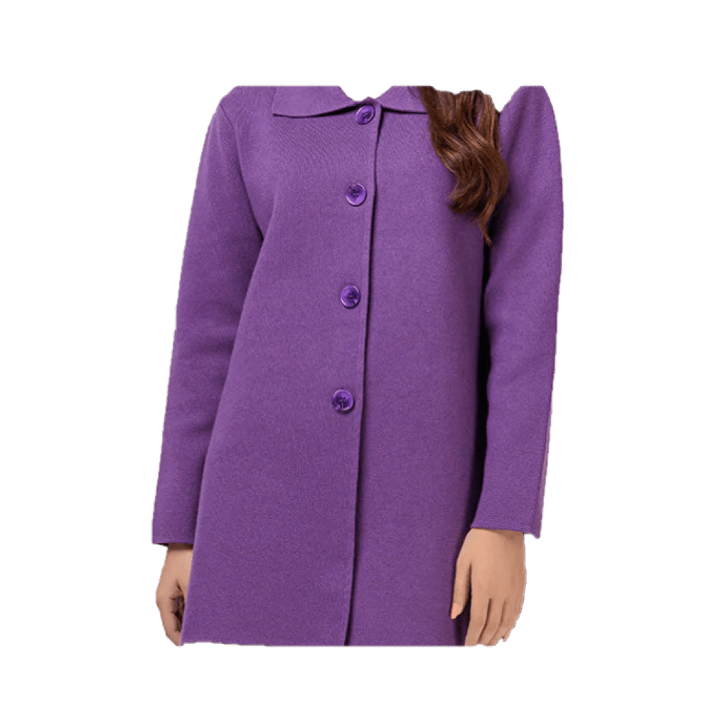 Purple Full Sleeve Sweaters