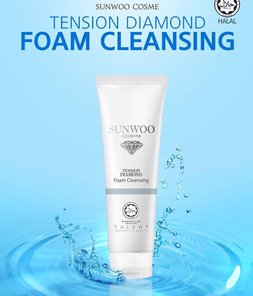 Sunwoo Cosme Tension Diamond Foam Cleansing1